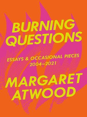 cover image of Burning Questions
